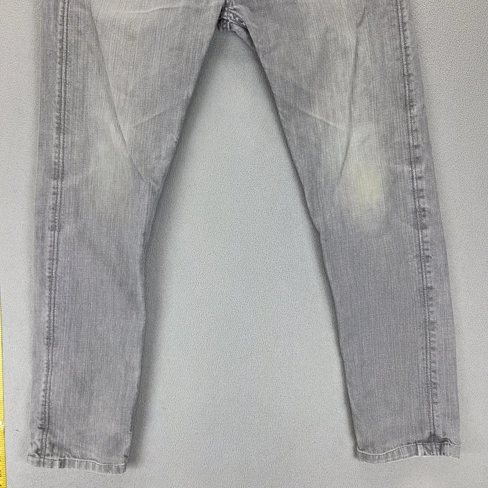 Vintage Levis Engineered Jeans Mens Gray Zip Flap Pockets Fits 32x30